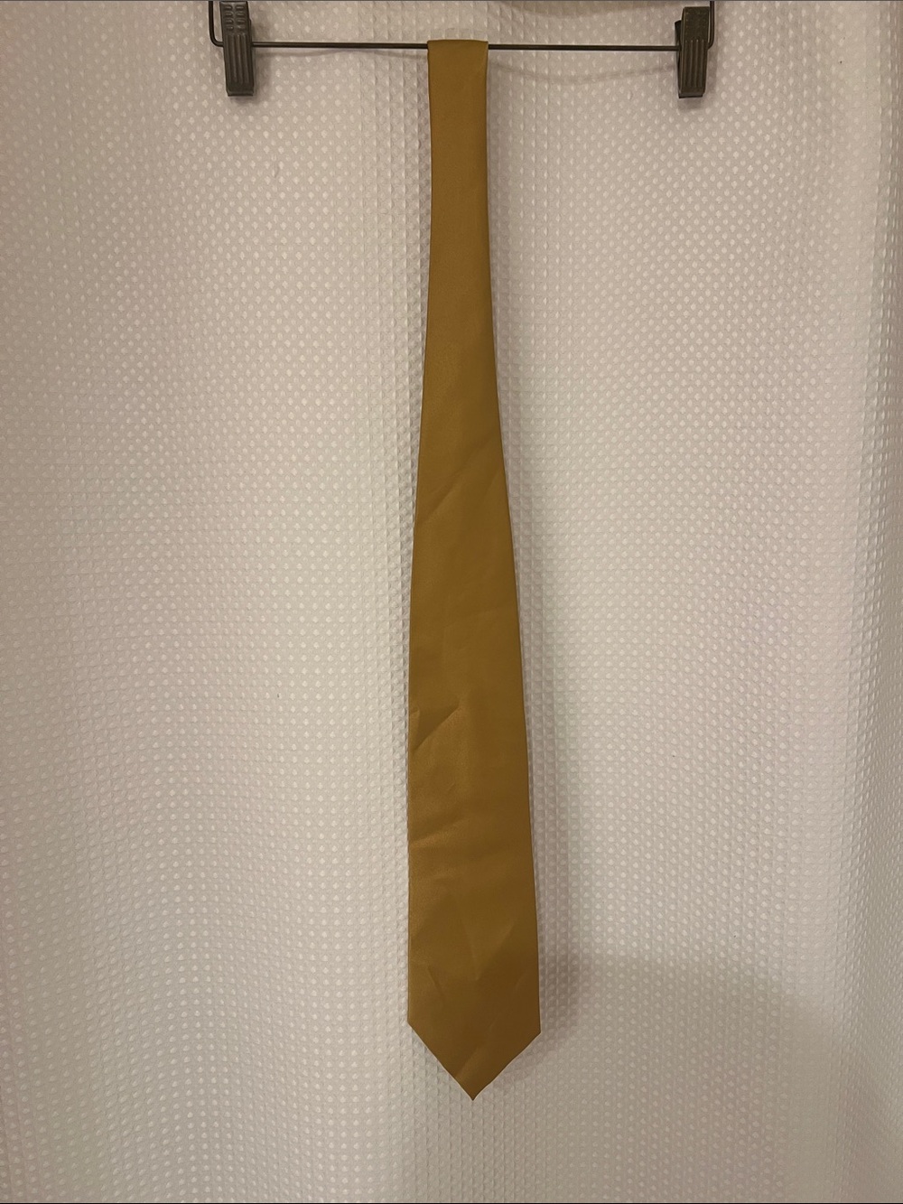 Wolfmark Golden Satin Necktie
